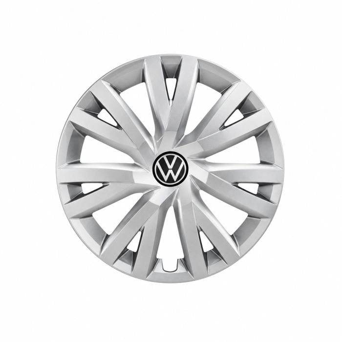 Volkswagen Golf 8 (5H) wieldop - chroomglans/zwart/fijnzilver