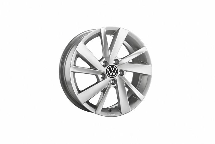 Volkswagen Golf 8, T-Roc lichtmetalen velg - zilver (17 inch)