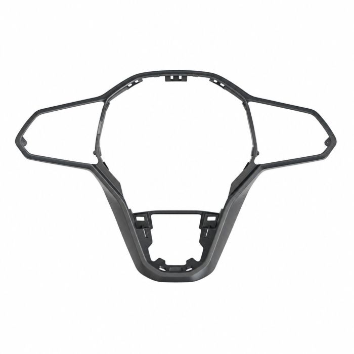 Originele Volkswagen sierlijst stuur, dark anodized - mat