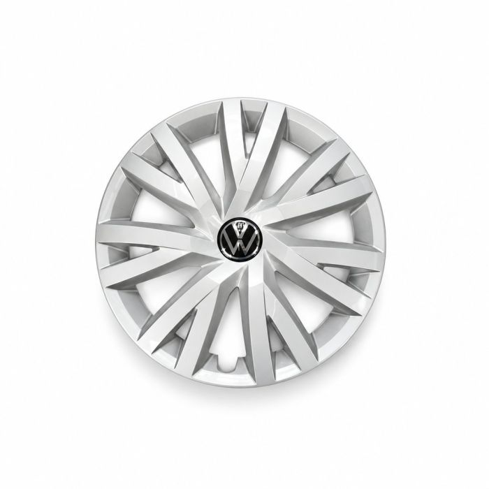 Volkswagen Golf 8 (5H) wieldop - wieldop chroomglans/zwart/fijnzilver