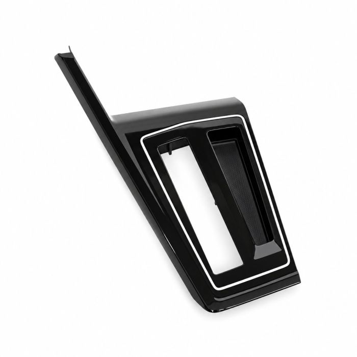 afdekking middenconsole, zwart glans, automaat