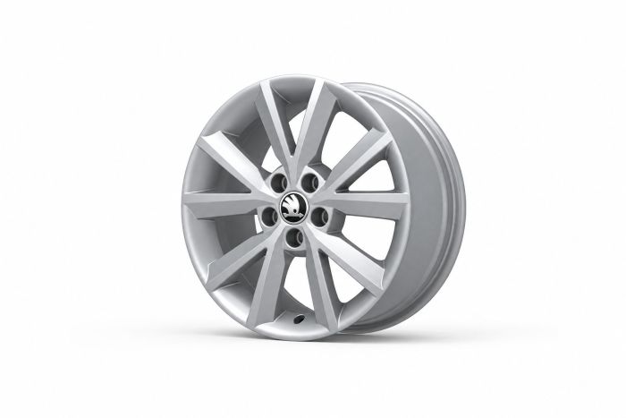 Škoda Fabia 3, Rapid (NH) lichtmetalen velg - zilver (16 inch)