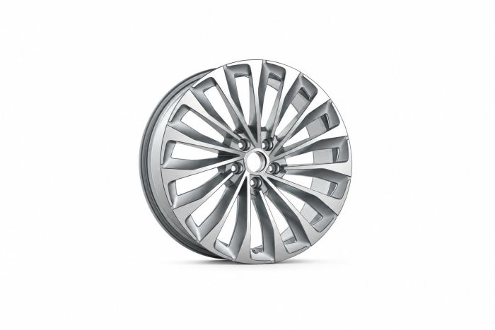 Škoda Elroq (5LG), Enyaq (5LA) lichtmetalen velg - zilver (20 inch)