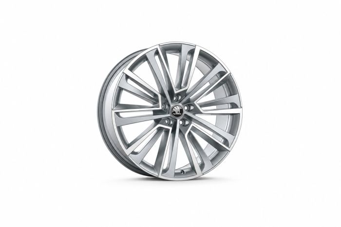 Škoda Elroq (5LG), Enyaq (5LA) lichtmetalen velg - zilver (21 inch)