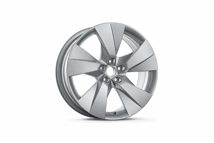 Škoda Elroq (5LG), Enyaq (5LA) lichtmetalen velg - zilver (19 inch)