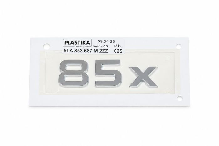 Škoda Elroq (5LG), Enyaq (5LA) embleem - chroom