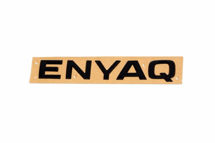 Škoda Elroq (5LG), Enyaq (5LA) embleem - zwart