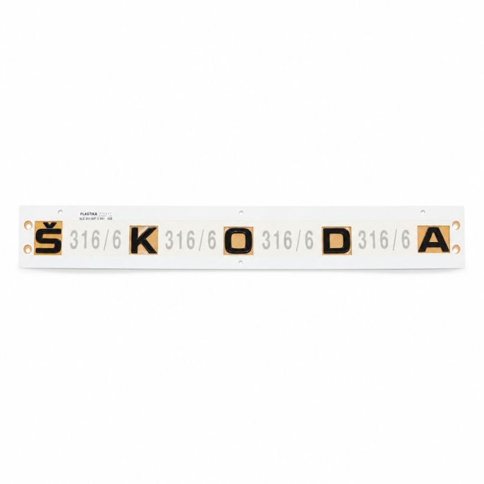 Škoda Elroq (5LG), Enyaq (5LA) embleem - zwart