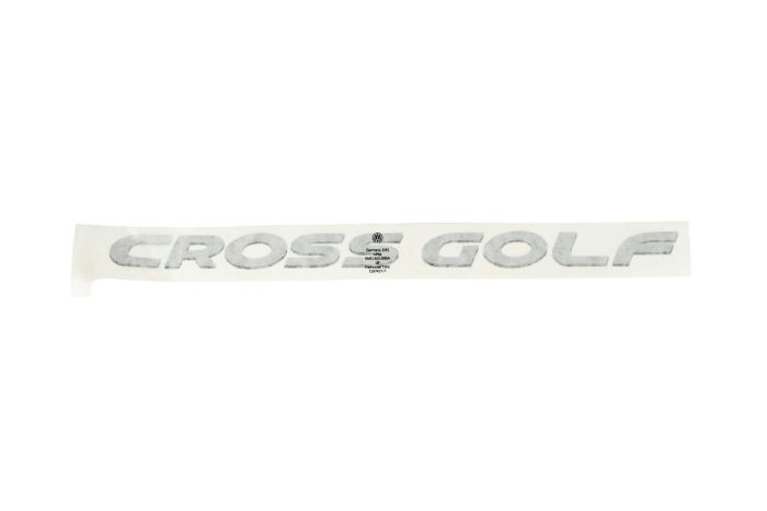 Volkswagen Golf 5 (1K) folieopschrift CROSSGOLF - zilver