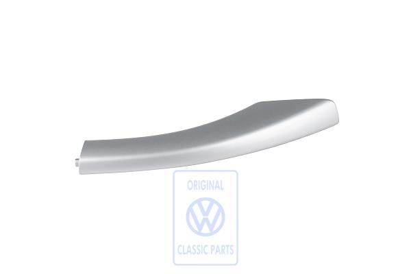 Volkswagen Golf 5 (1K) afdekking dakreling - linksvoor, crosszilver