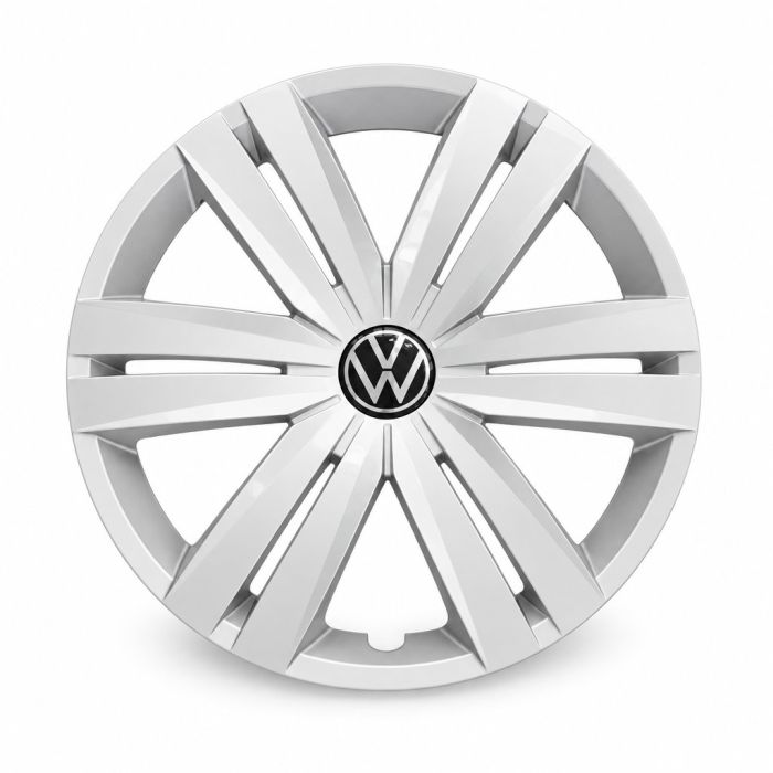 Volkswagen Touran 2 (5T), Volkswagen Caddy 5 (SB) wieldop - wieldop chroomglans/zwart/fijnzilver