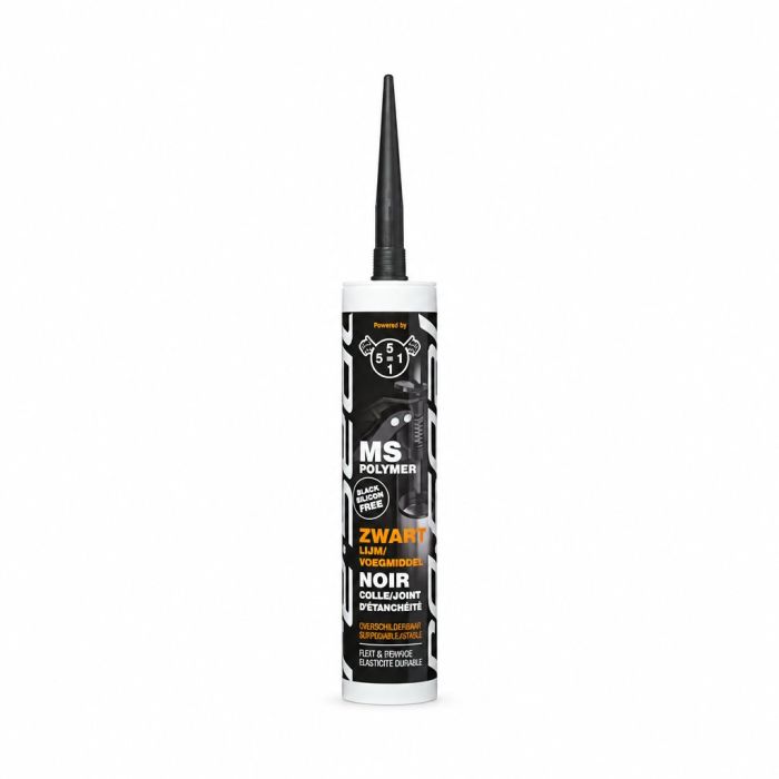 5 in 1 MS-polymeer kit zwart (290ml)