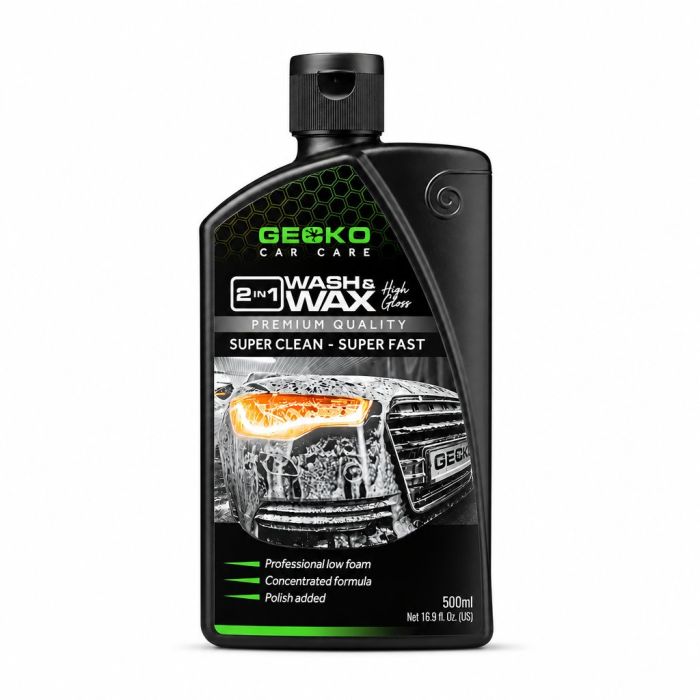 Gecko 2-in-1 wash & wax (500ml)