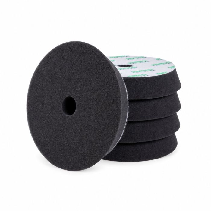 Gecko polijstpad zacht zwart 150mm (5 stuks, steunplaat 125mm)