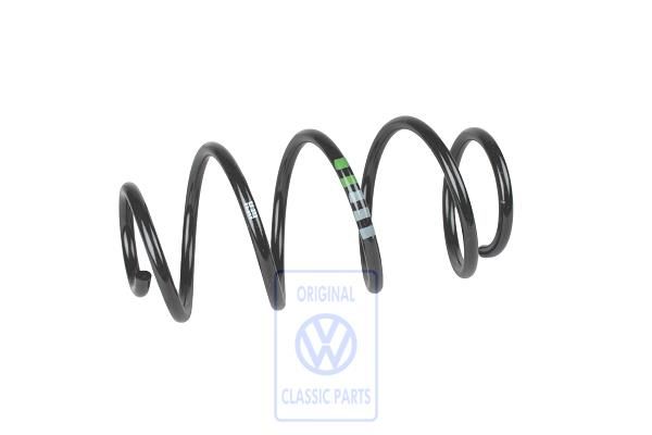 Volkswagen Lupo schroefveer (AYZ) - voor, 3 grijs/2 groen