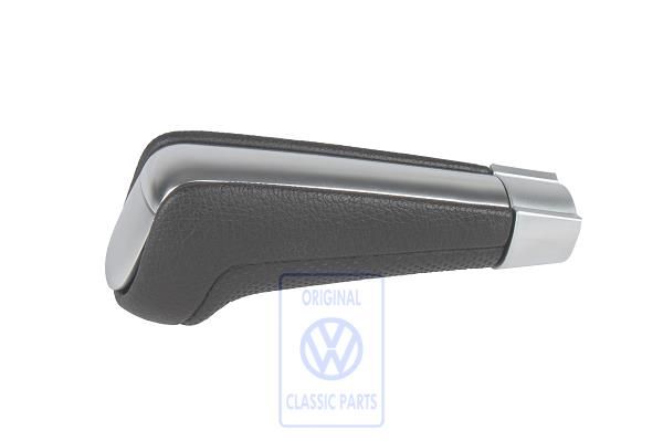 Volkswagen Lupo versnellingspookgreep - zwart/chroom