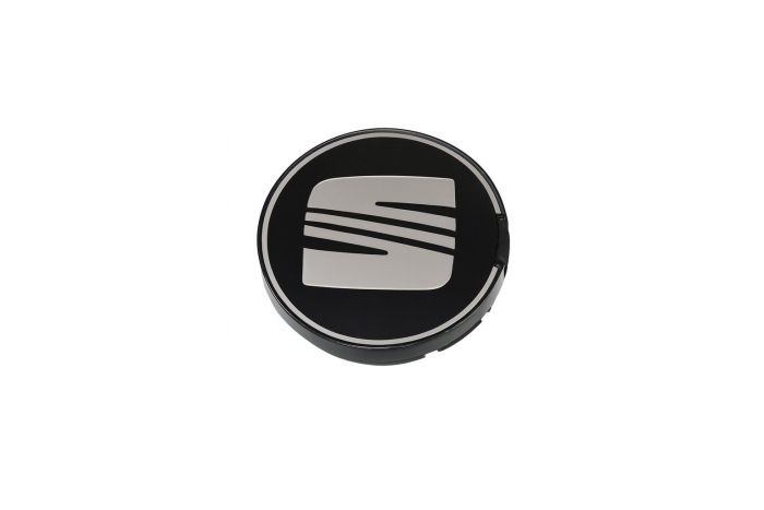 SEAT Arosa (6H) naafkap -chroomkleurig/zwart