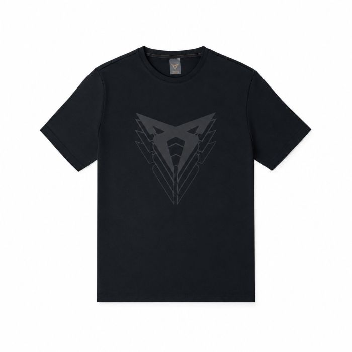 CUPRA T-shirt met groot logo (zwart)