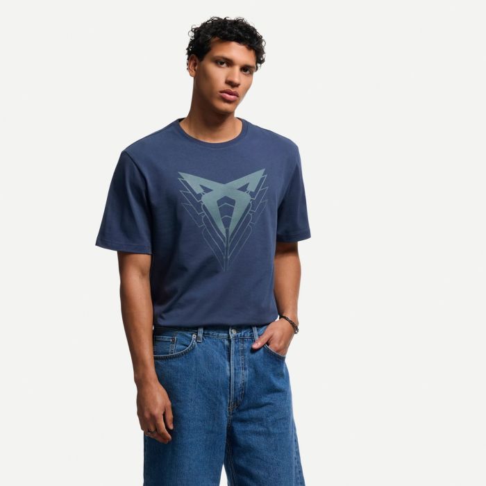 CUPRA T-shirt (heren, donkerblauw)