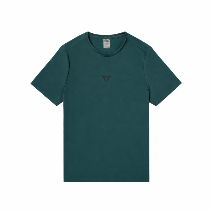 CUPRA big logo T-shirt (unisex, encladus grijs) – maat M