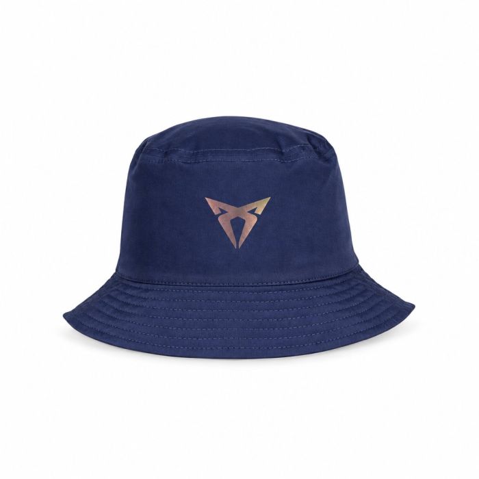 Origineel CUPRA embleem - vissershoedje met cupra-logo, blauw, maat m-l