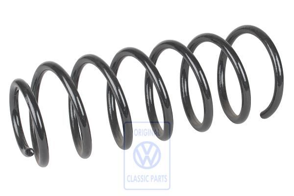 Volkswagen Polo 3 (6N) schroefveer voor (AEY, 1F, AFT) - 3 witte en 1 oranje streep