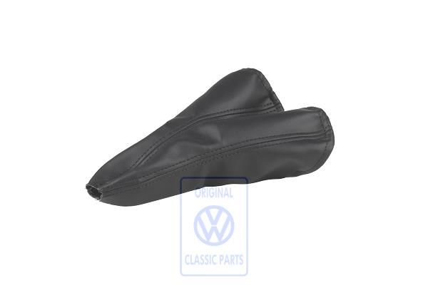 Volkswagen Polo 3 (6N) versnellingspookbekleding - zwart