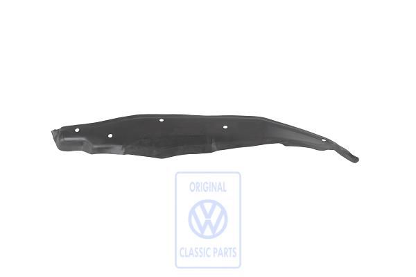 Volkswagen Polo 3 (6N) afsluitdeel spatbord - voor rechts, zwart