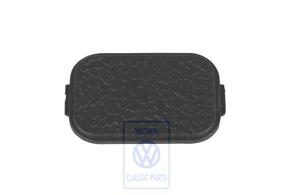 Volkswagen Polo 3 (6N) afsluitdeksel middenconsole - zwart