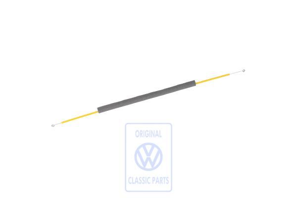 Volkswagen bedieningskabel regelklep 595 mm - zwart