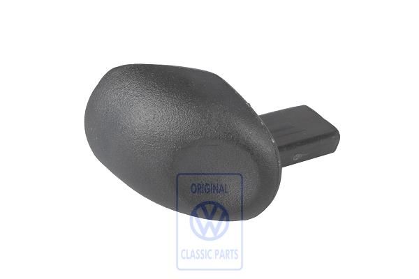 Volkswagen Caddy 2 (9K) knop rugleuning - zwart