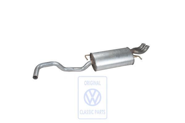 Volkswagen Polo 3 (6N) einddemper (AEY, AHU, AKW)