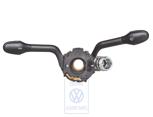 Volkswagen Polo 3 (6N) stuurkolomschakelaar - zwart, sedan