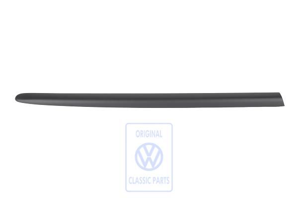 Volkswagen Caddy 2 (9K) sierlijst zijpaneel - rechtsachter, satijnzwart