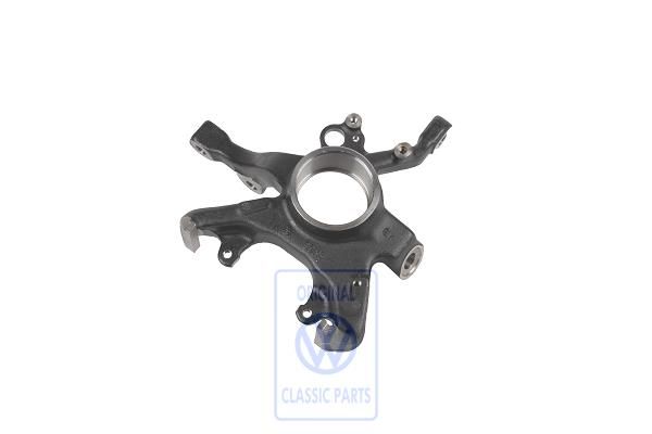 Volkswagen Polo 3 (6N) wiellagerhuis met remklauwhouder - links