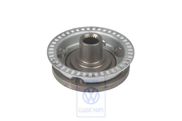 Volkswagen Polo 3 (6N) wielnaaf met rotor - voor
