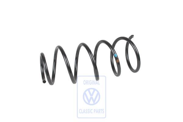 Volkswagen Polo 3 (6N) schroefveer voor handbak (ALD, AUC, AKK) - 1 bruine en 1 blauwe streep