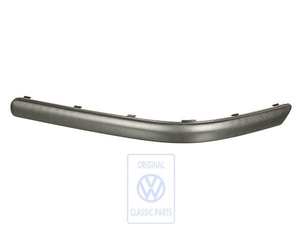 Volkswagen Polo 3 (6N) sierlijst achterbumper rechts - satijnzwart