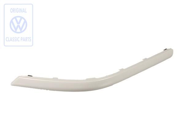 Volkswagen Polo 3 (6N) sierlijst achterbumper rechts - gegrond