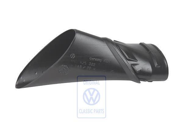 Volkswagen Polo 3 (6N) luchtgeleidingskanaal - achter (16V)