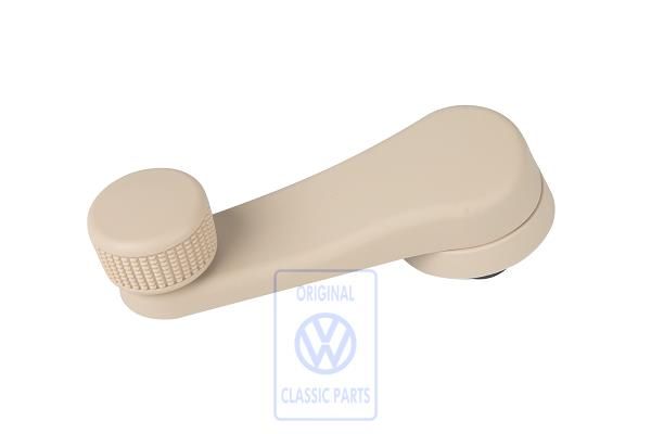 Volkswagen Polo 3 (6N) raamslinger voor - crèmebeige
