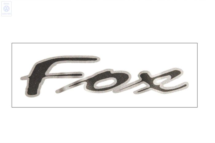 Volkswagen Polo 3 (6N) FOX-embleem achterklep