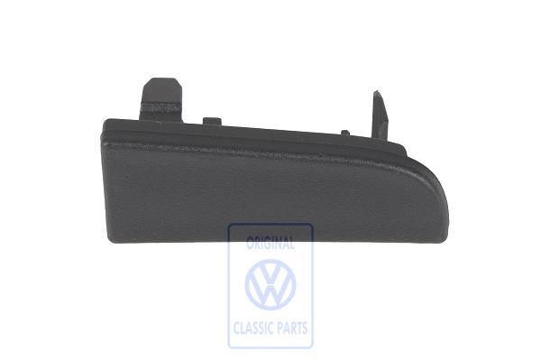 Volkswagen Polo 3 (6N) afdekkap middenconsole - rechts, satijnzwart