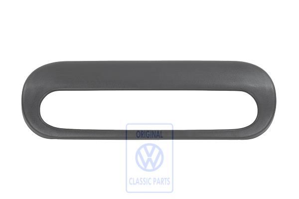 Volkswagen Polo 3 (6N) opbergbak voor - gebroken zwart, links/rechts