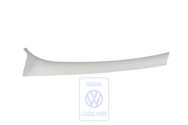 Volkswagen Polo 3 (6N) bekleding A-stijl links - parelgrijs