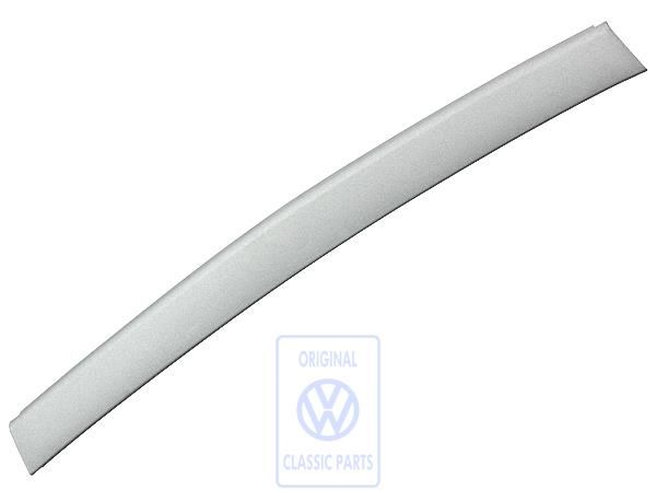 Volkswagen Polo 3 (6N) afsluitlijst hemelbekleding achter - parelgrijs