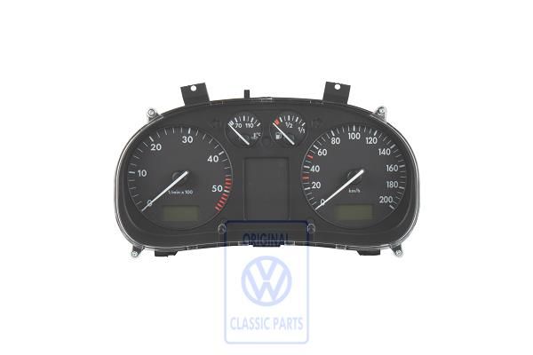 Volkswagen Polo 3 (6N) instrumentenpaneel 200 km/h (AEF)