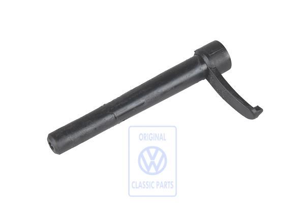 Volkswagen lagerpen gaskabel - linksgestuurd