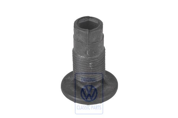 Volkswagen Polo 3 (6N) aanslag gaspedaal (handgeschakeld, linksgestuurd)