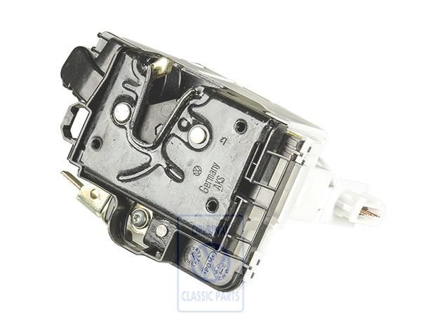 Volkswagen Polo 3 (6N) deurslot met stelactuator - linksvoor